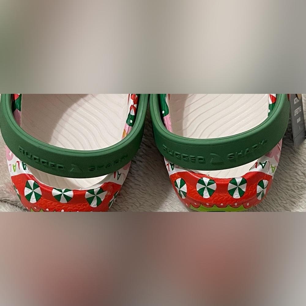 Holiday  Kids Printed Clogs size 12 - Picture 4 of 4